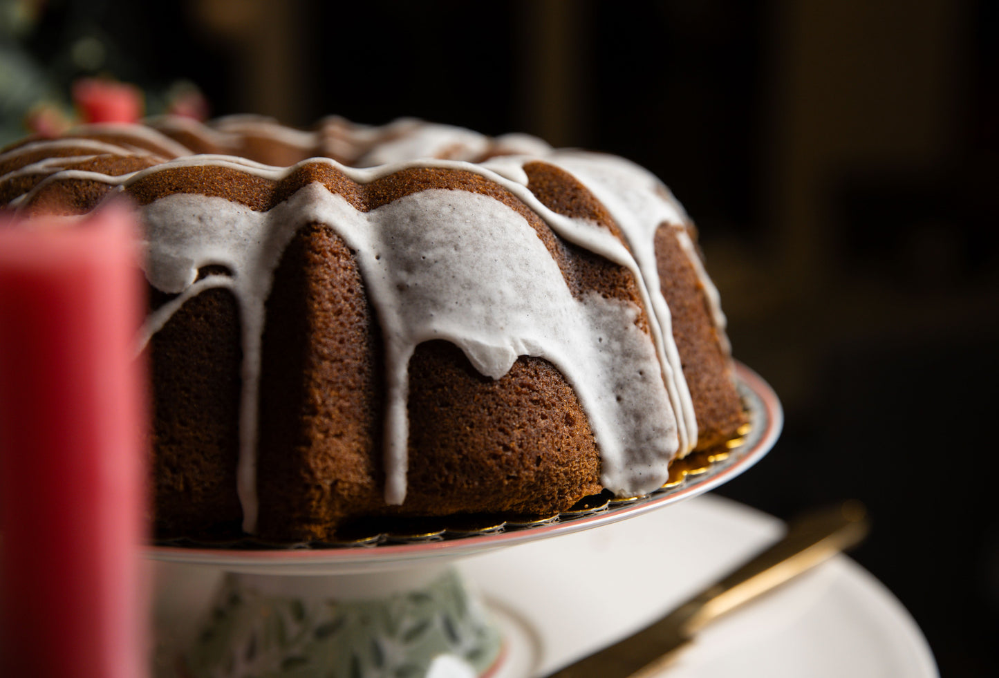 Spiced Apple Pound Cake