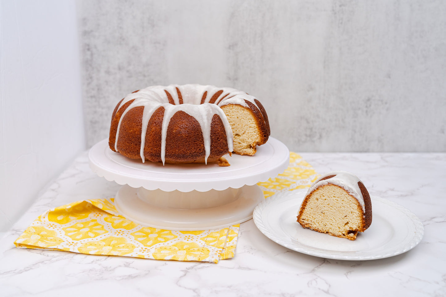 Gluten Free "Lemon Up" Pound Cake