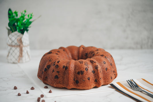 "Chocolate 2-Chip" Pound Cake