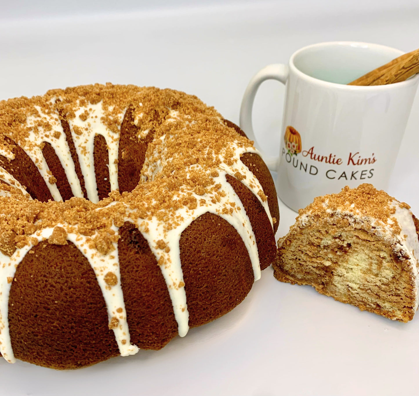 Cinnamon Roll Pound Cake