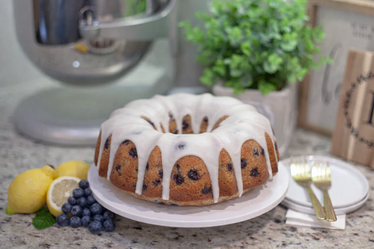 Blueberry Lemon Pound Cake