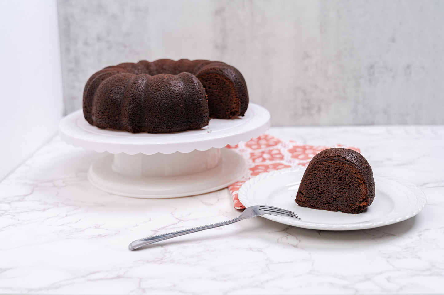 "Brownie" Pound Cake